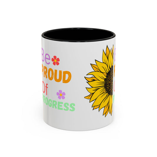 'Be Proud of Progress' Sunflower