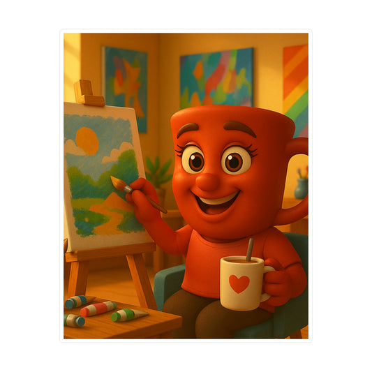 Mugsy Cheerful Vinyl Decals