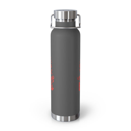'The Adventure Begins' Vacuum Insulated Water Bottle - 22oz